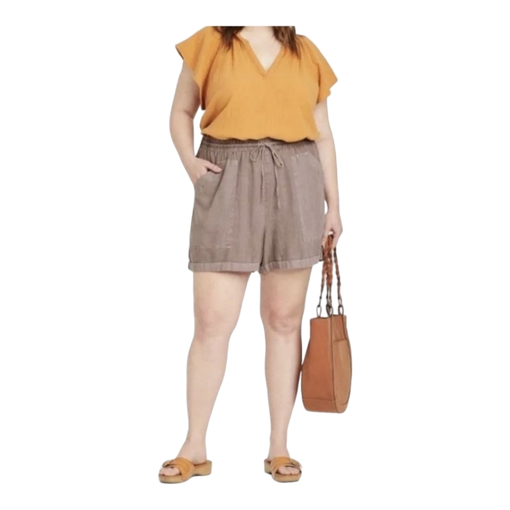 Universal Thread Linen Utility Shorts NWOT - Sz XL